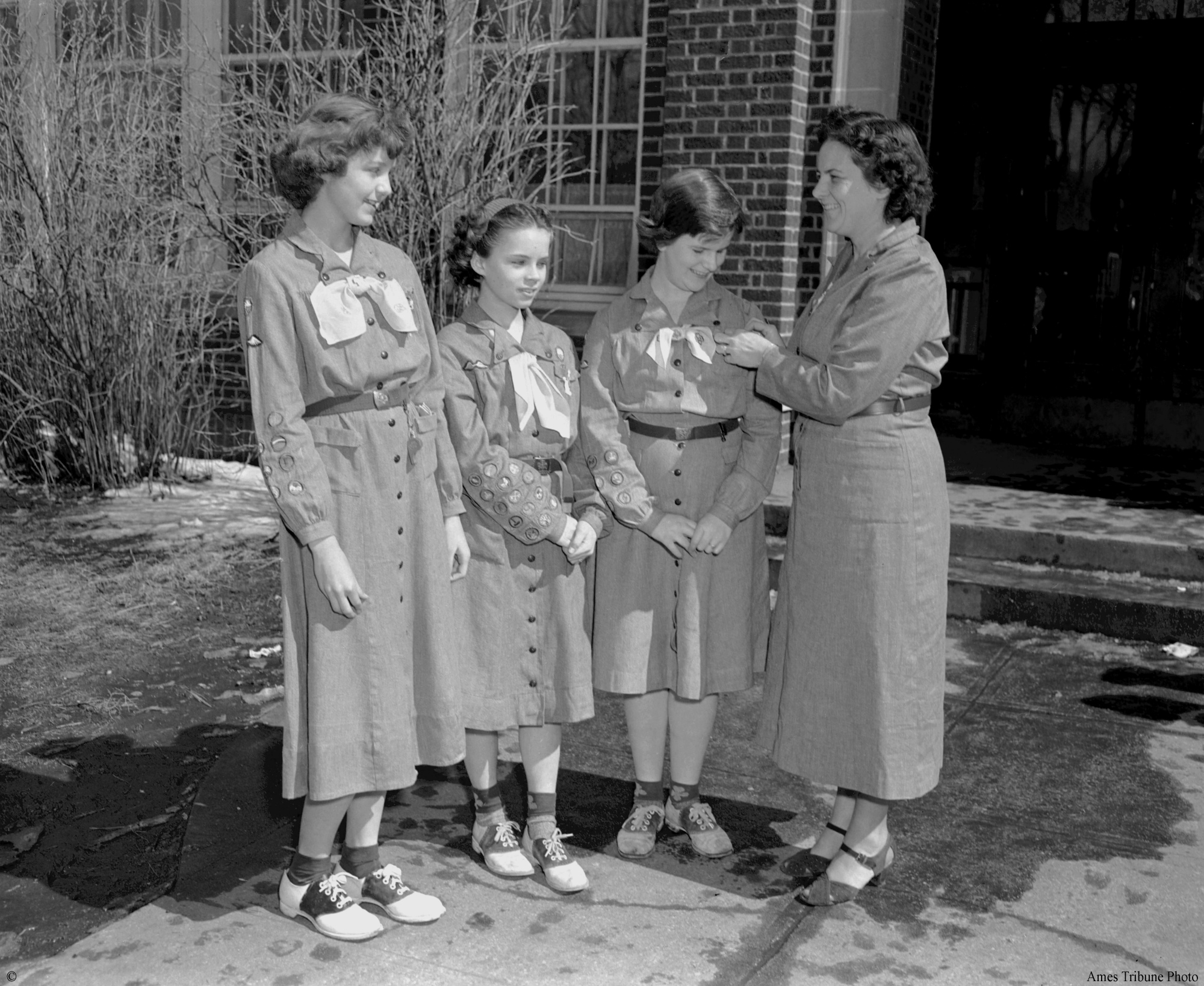 GIRL SCOUTS w/1987 GIRL SCOUT STAMP ST036 