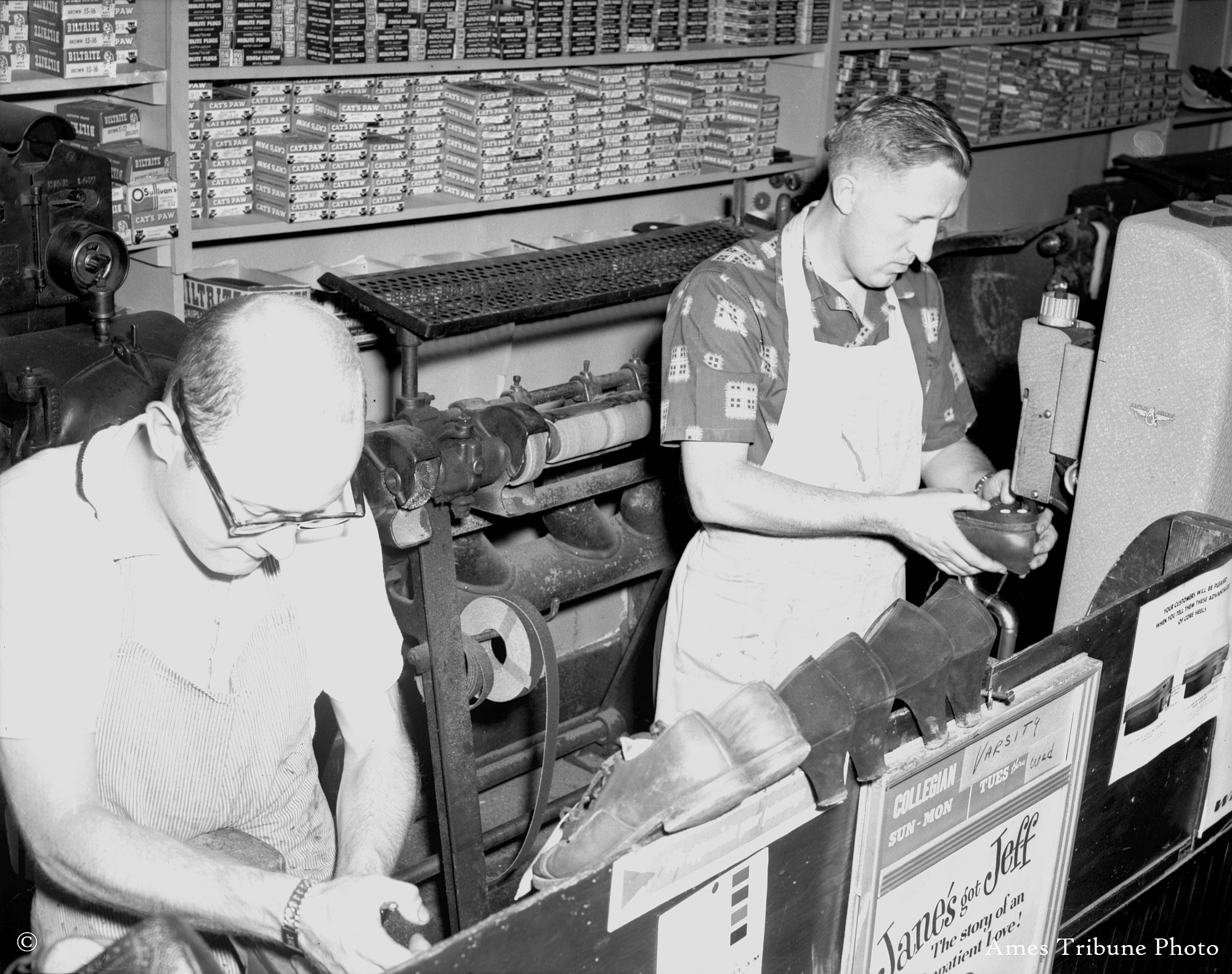 Archie's Goodyear Shoe Repair | Ames History Museum