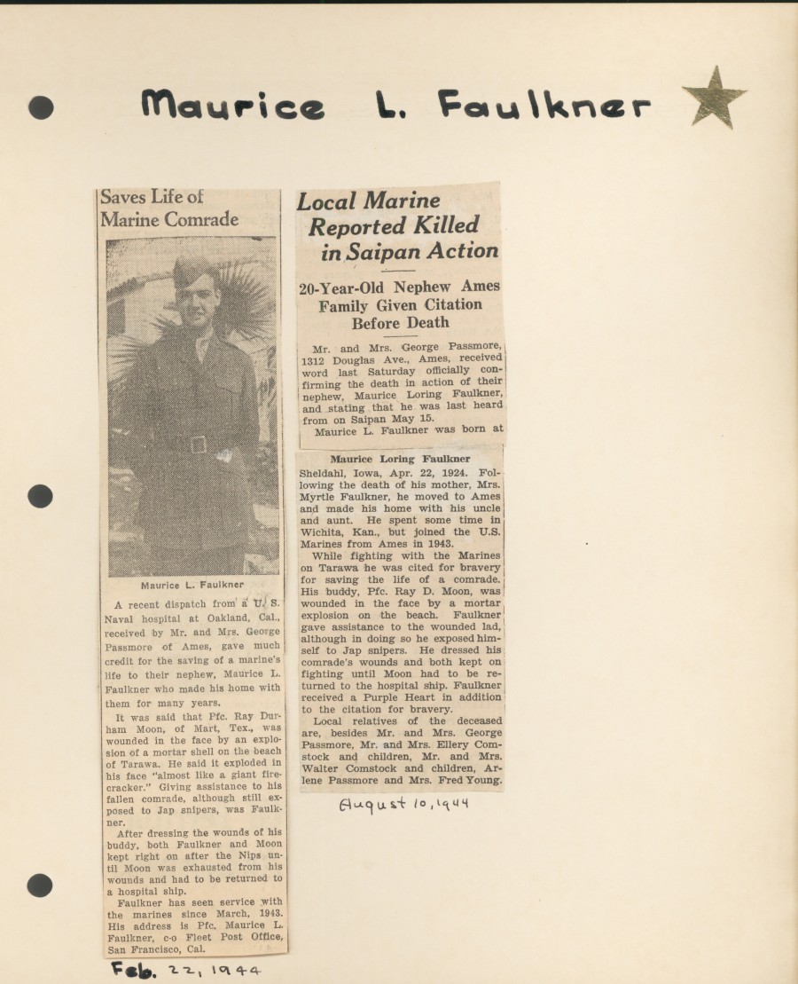 Maurice Loring Faulkner Ames History Museum