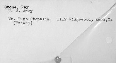 Ray Stone | Ames History Museum